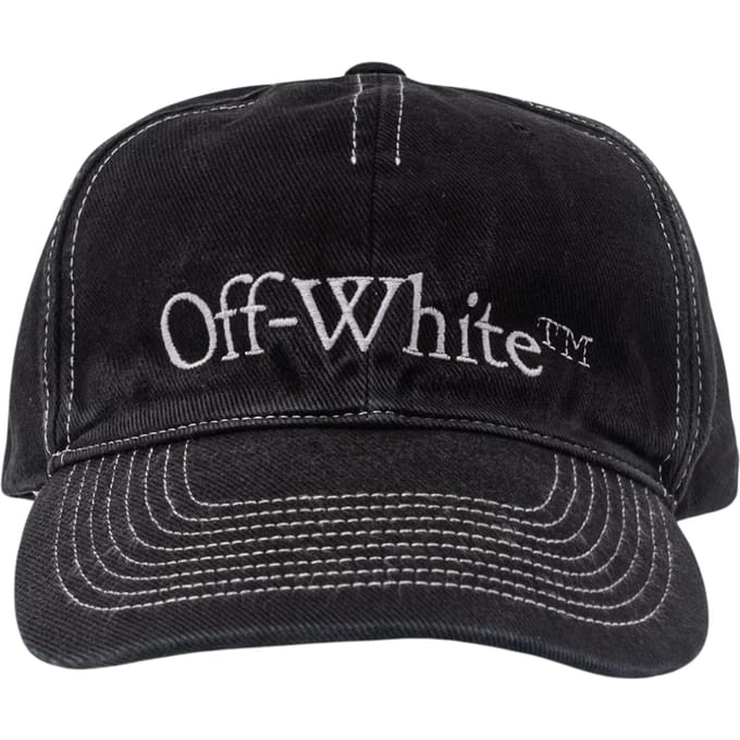 Off-White Bookish OW Black Baseball Cap