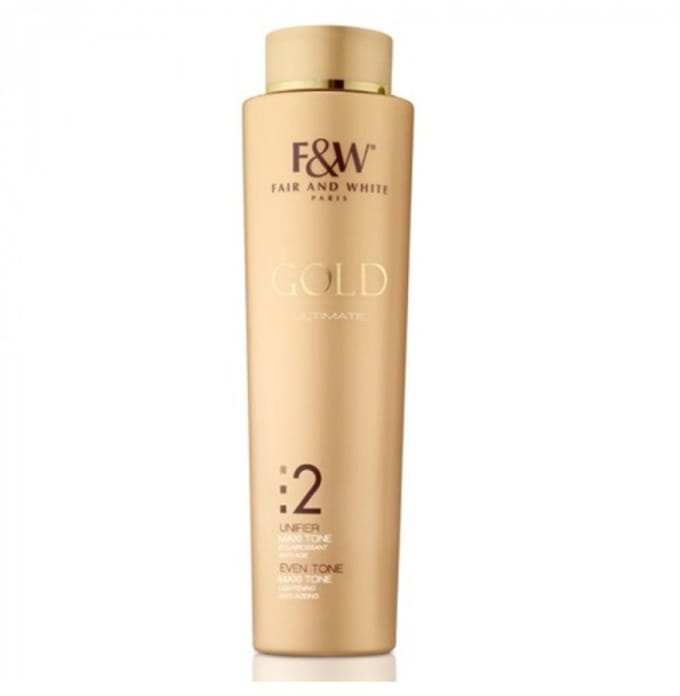 Fair And White Gold Ultimate Maxi Tone Lightening Rejuvenating Lotion 350 ml