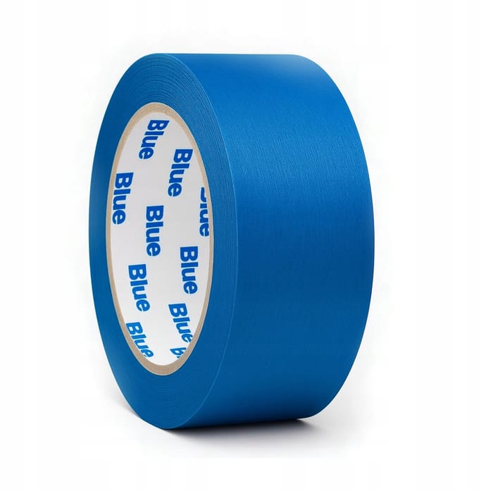 Blauwe Afplaktape 48mm UV-bestendig voor Binnen & Buiten