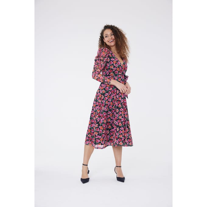 Serena Bloemenprint Jurk