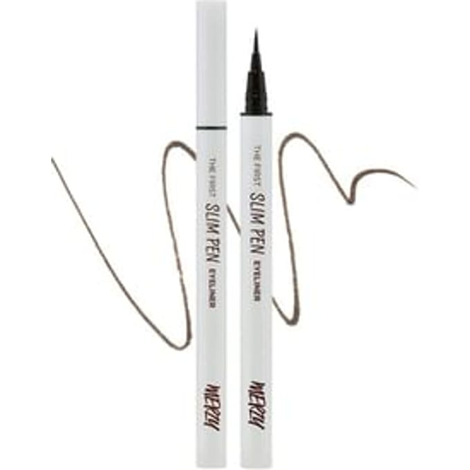 MERZY - The First Slim Pen Eyeliner - 2 Colors #SP2 Choco Fudge