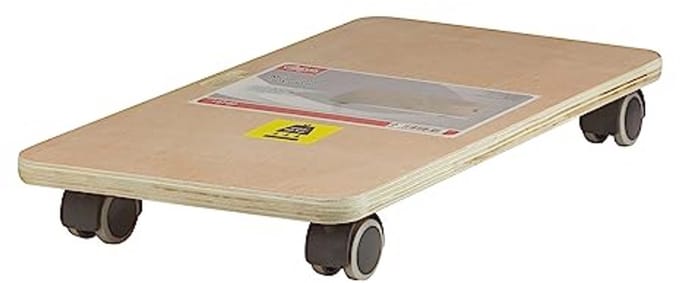 Meubelroller Transportroller 250 x 500 mm - Draagkracht tot 80 kg