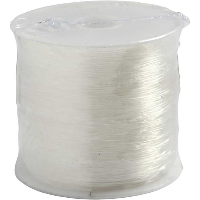 Creativ Company Elastisch Nylon Draad, 0,5 mm 10 m