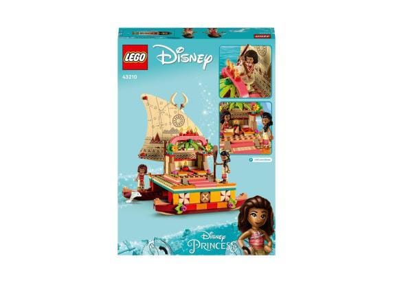 LEGO Disney Princess Vaiana’s ontdekkingsboot Bouwset - 43210