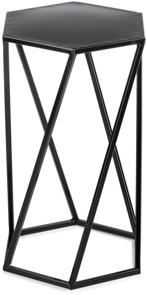 LoftPlant Classic - Plantenstandaard - Modern loftdesign - Staalconstructie - Zwart - 40cm