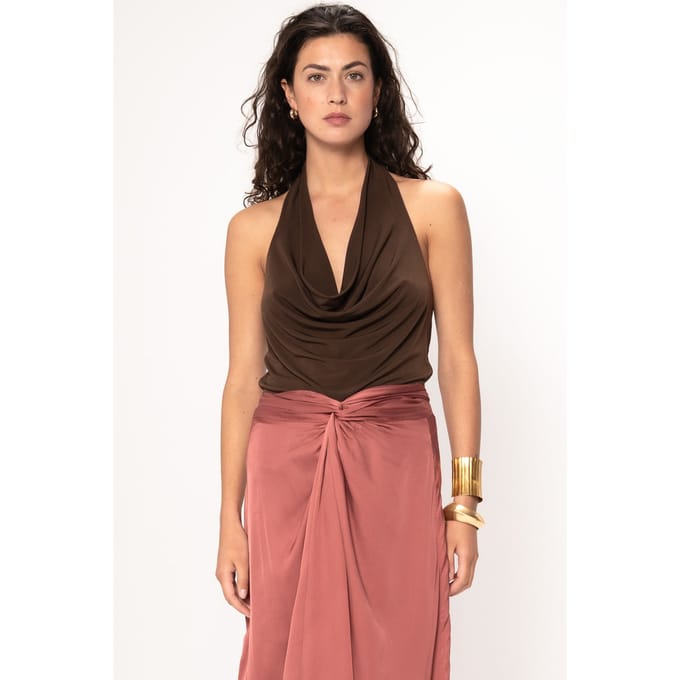 VIVEH Soleil Top Mocha Taglia: 34 | Magliette intime Outlet | Donna