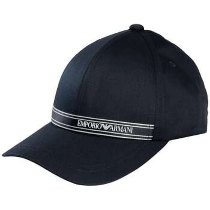 Emporio Armani Merkstreep Pet, Blauw