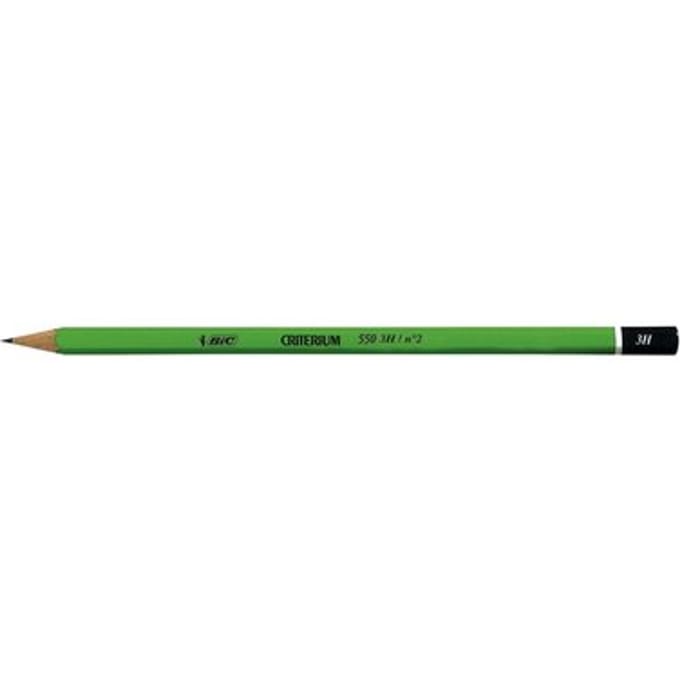Potlood Bic Criterium 550 zeshoekig 3H