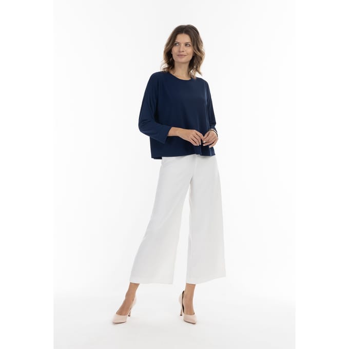 usha BLACK LABEL blouse met lange mouwen