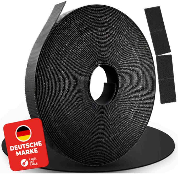 Label the Cable LTC RIP STRAPS Klittenband (l x b) 3 m x 15 mm 3 m