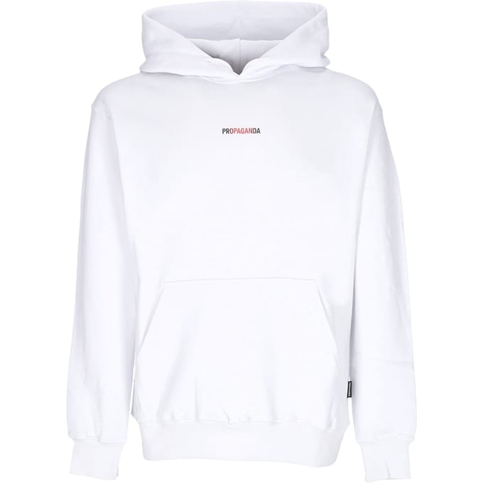 Heren Ribs Hoodie Wit