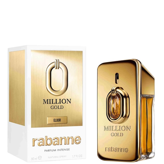 Rabanne Million Gold Elixir Parfum Intense Eau de Herenparfum Heren 50 ml
