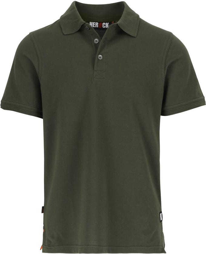Herock Levi Polo Korte Mouwen Grijs XL