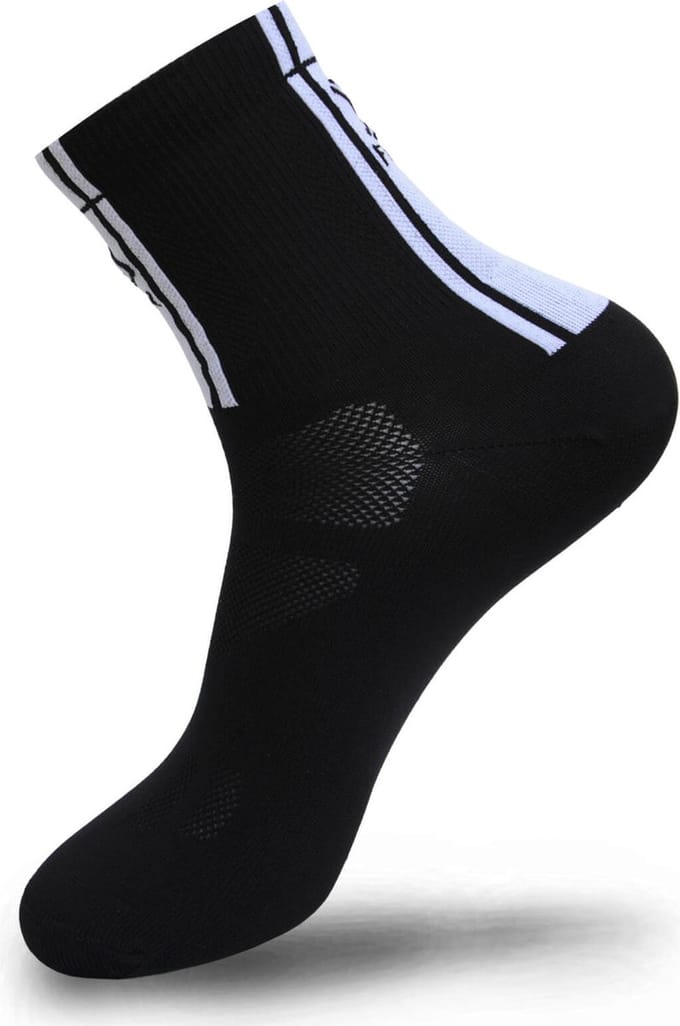 FLR sokken Elite zwart 14 cm hoog 39 - 42