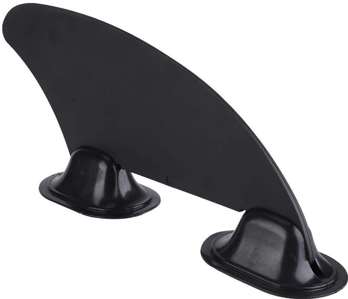 Dailygoods- Kajak Skeg - Plastic Tracking Fin - Quick Release - 2 Bases - Lichtgewicht - Eenvoudige Montage