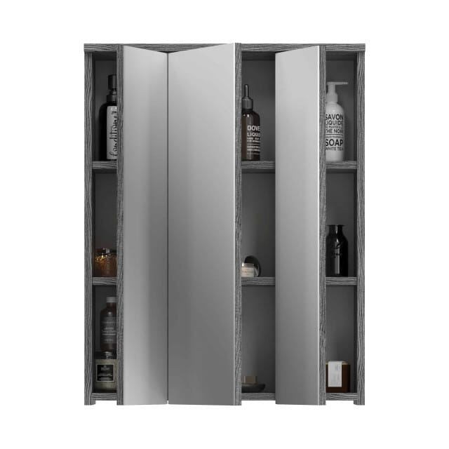 Blake spiegelkast rookzilver NB - 21x60x77cm