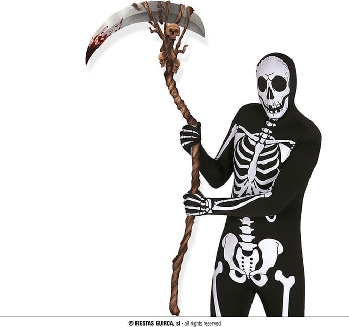 Fiestas Guirca - Zeis Death (150 cm) - Halloween - Halloween accessoires - Halloween verkleden