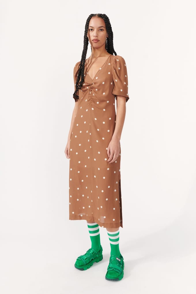 Baum und Pferdgarten Addax Dress Pinecone Dot Größe: 38 | Midikleider Outlet | Damen