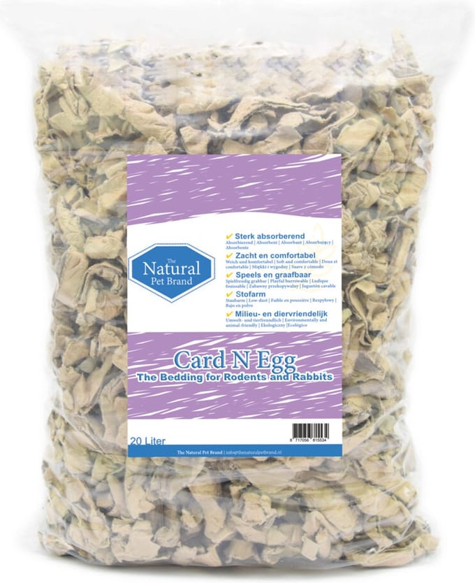The Natural Pet Brand Card N Egg 20 liter