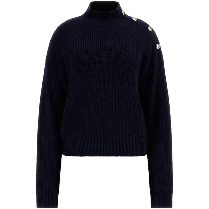 Dames polo met hoge kraag Guess Zylee