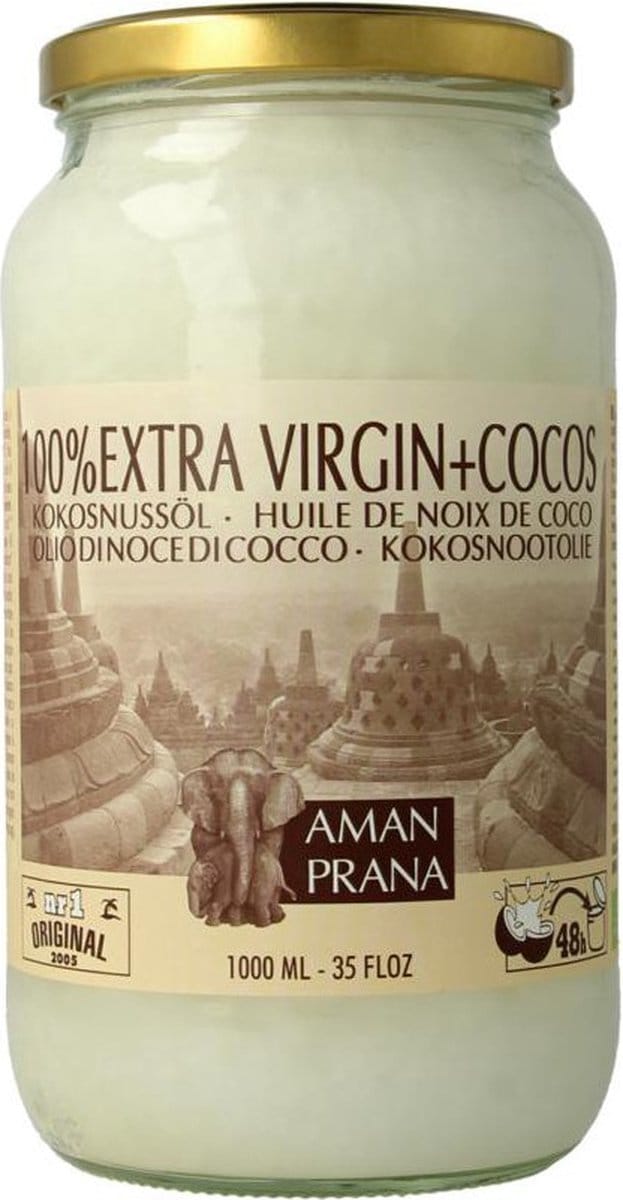 Amanprana Kokosnootolie bio 1000 Milliliter