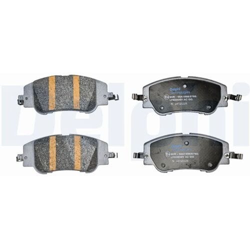Remblokset, schijfrem DELPHI LP5080EV