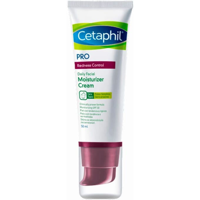 Crème met Ultra Moisturizer Cetaphil Pro Redness Control Gezichtsvloeistof 50 ml Spf 30