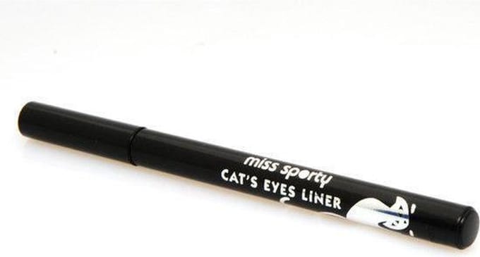 Miss Sporty Cat´Eyes Felt Tip Liner - 1 Black - Eyeliner
