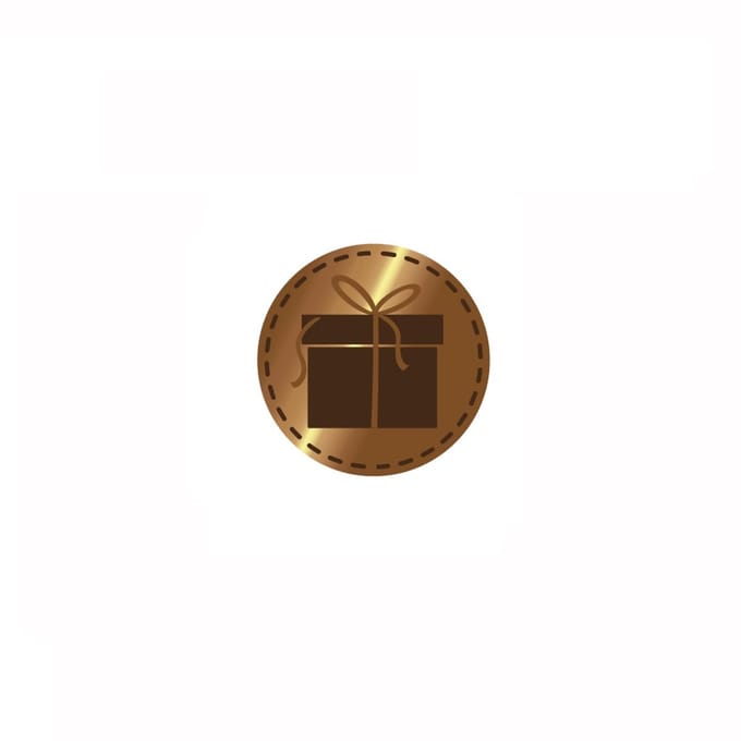 Waxzegel stempel Cadeautje