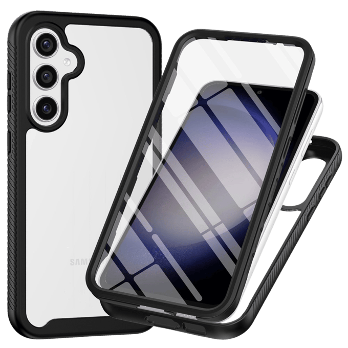Comfycase Samsung Galaxy S25 Full Protection Cover Zwart