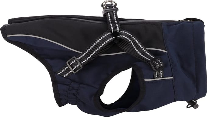 Flamingo Hondenjas Dexter Blauw 35cm