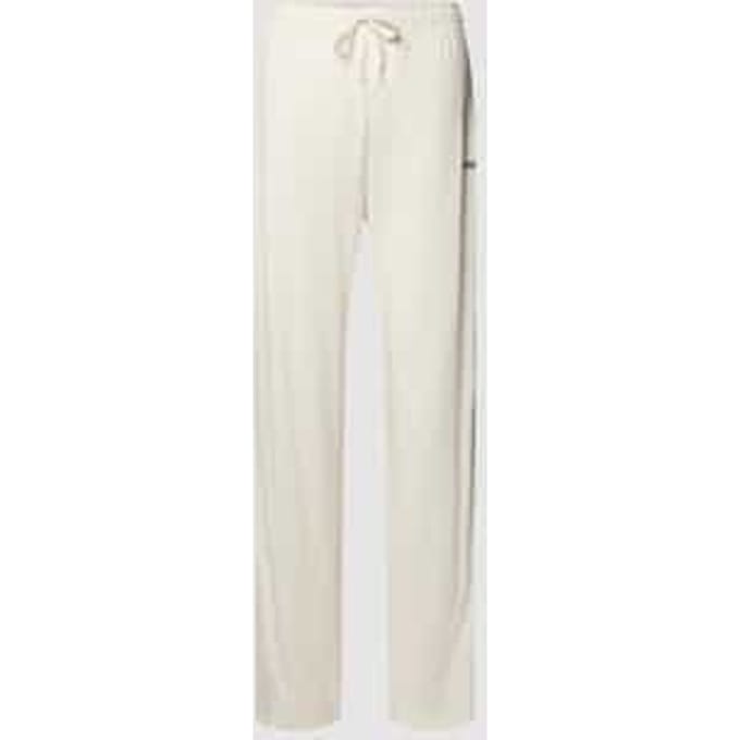 Straight leg sweatpants met tunnelkoord