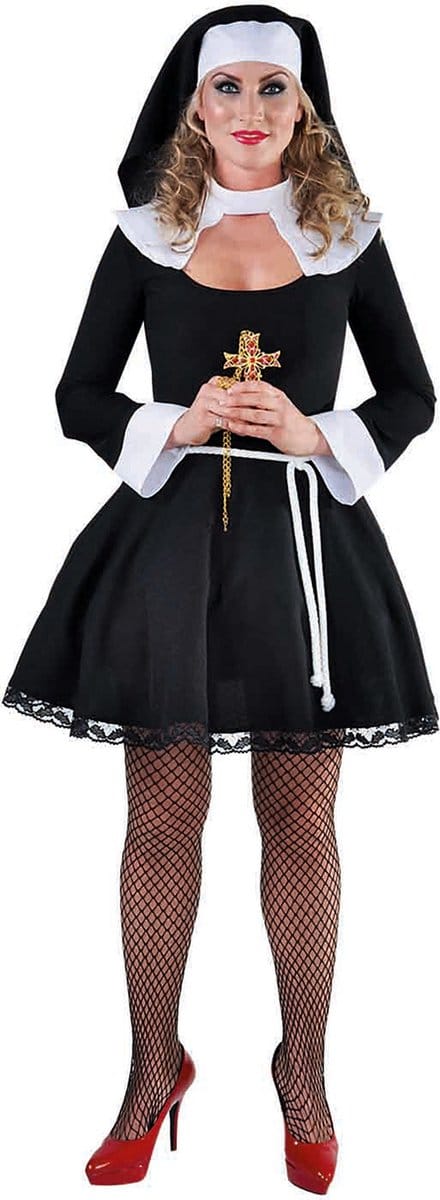 Magic Design Verkleedjurk Sexy Non Dames Polyester Zwart Maat Xs