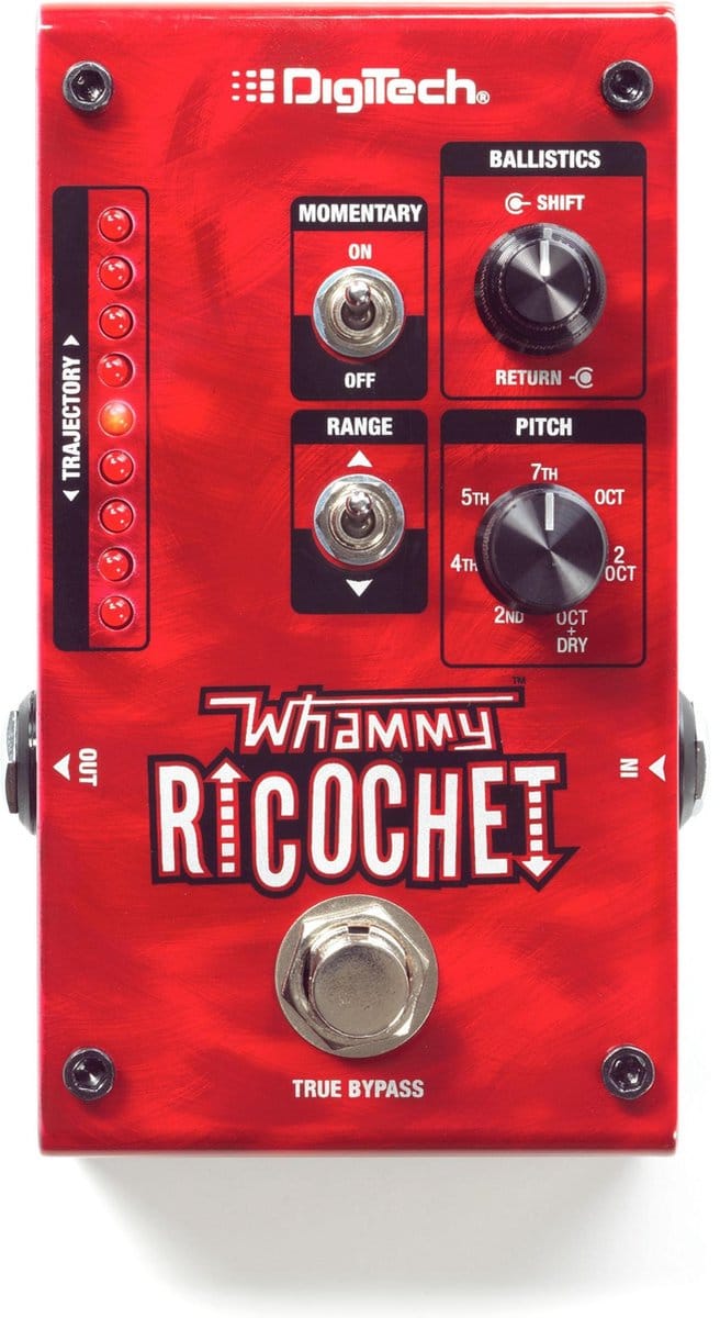 Digitech Whammy Ricochet pitch shifting effectpedaal