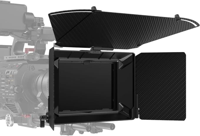 Multifunctionele Matte Box Kit voor Spiegelreflexcamera's en Cine Lenzen met Filterframe en Lensondersteuning - Φ114mm