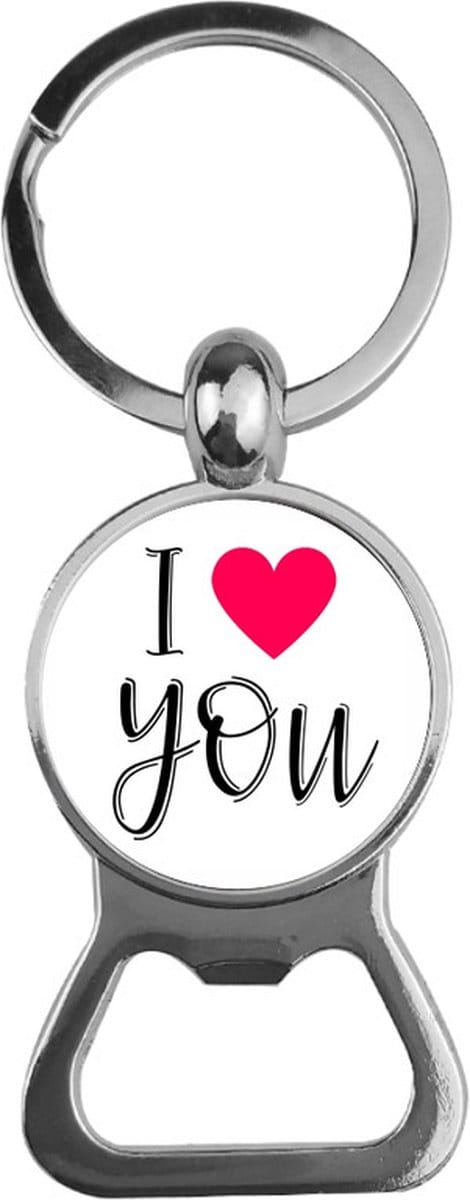 Bieropener Glas - I Love You