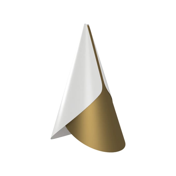 UMAGE Cornet Lampenkap - white/brass