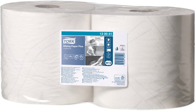 Tork Wiping Plus Combi Rol Poetspapier  2-laags