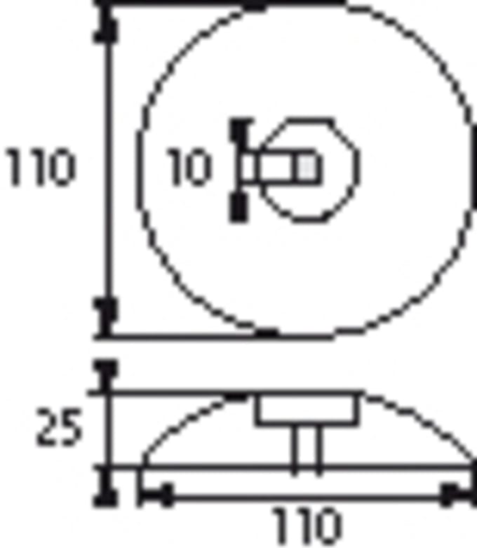 PLASTIMO ROER ANODE MAGNESIUM 110MM DIAMETER (X2)