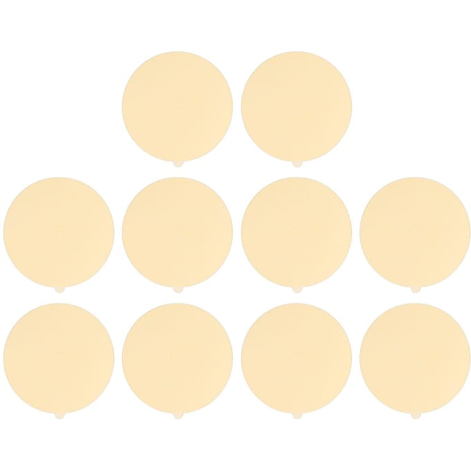 Plak Vliegenbord Vervanging Universele Vliegenval Lijmborden voor Vlooienlicht Muggen 10 stuks white