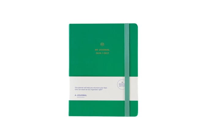 My Journal - 18 maanden agenda - 2026-2027 - Emerald Groen