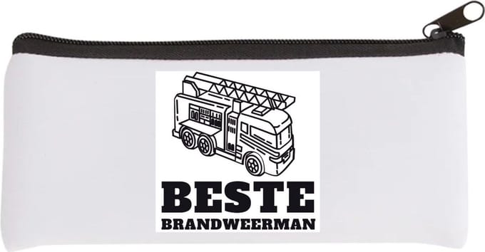 Akyol - beste brandweerman Etui - Beste brandweerman - collega - cadeau - 20 bij 9 cm