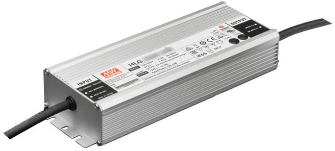 Mean Well HLG-320H-48A LED-driver, LED-transformator Constante spanning, Constante stroomsterkte 321 W 6.7 A 48 V/DC PF