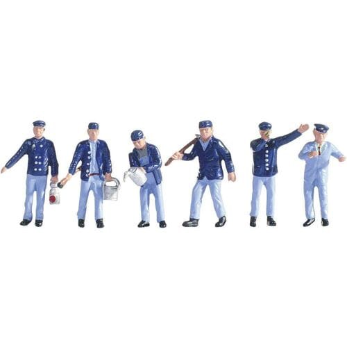 NOCH 15282 H0 Machinist / rangeerders figuren Geverfd, Staand