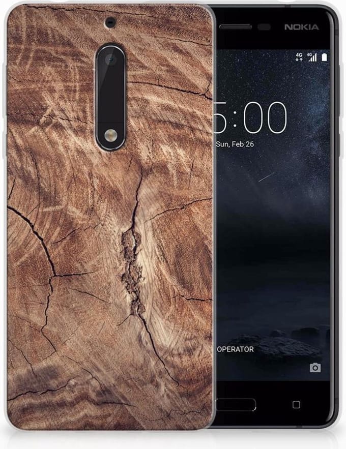 Nokia 5 Bumper Hoesje Tree Trunk