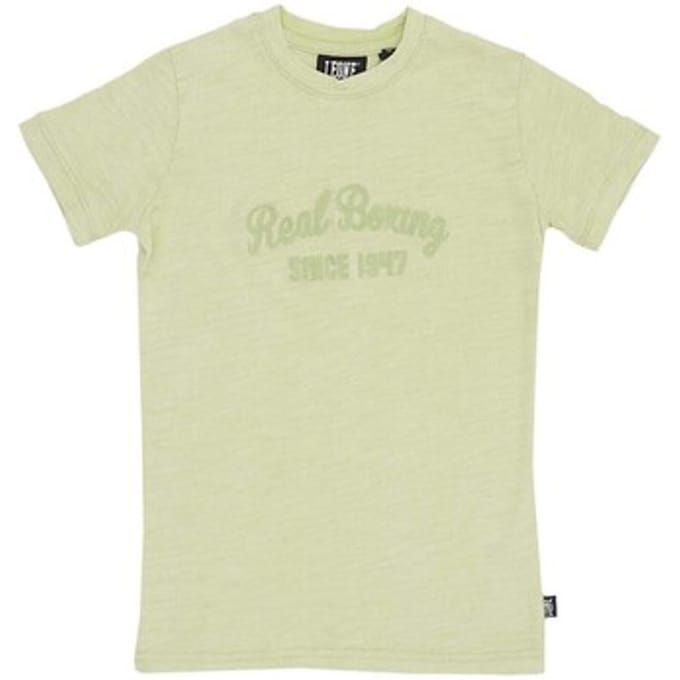 T-shirt Korte Mouw Leone 1947 Boy Short Sleeves Real Boxing