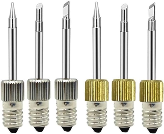 Vervangende Soldeerbout Tips voor E10 Interface - 6 Stuks