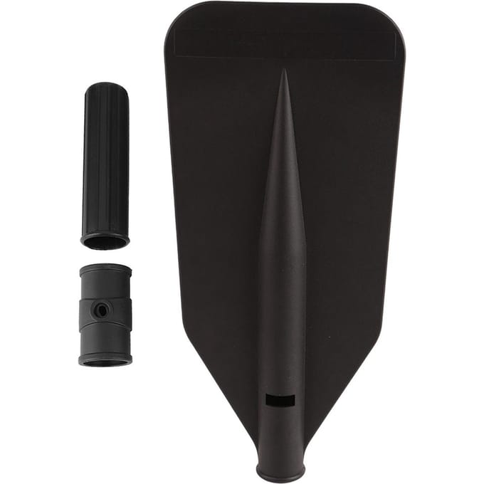 Afneembare 3 in 1 Plastic Peddelblad Handvat Riem Accessoires Kajak Jacht Rubberboot Kano black