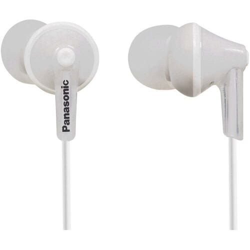 Panasonic RP-HJE125E In Ear oordopjes Kabel Stereo Wit Mobiele telefoon