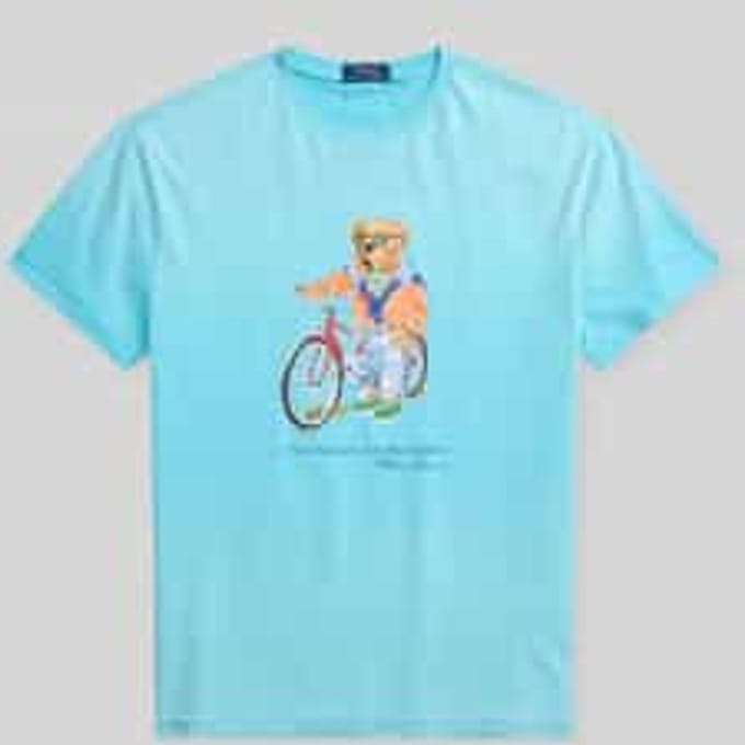 regular fit T-shirt met Polo Bear-print